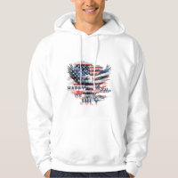 Flag and eagle of the United States. Independence 