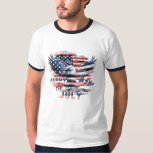 Flag and eagle of the United States. Independence T-Shirt
