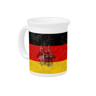 Flag and Symbols of Germany ID152 Pitcher
