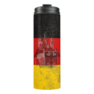 Flag and Symbols of Germany ID152 Thermal Tumbler