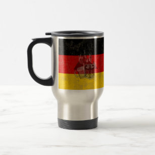 Flag and Symbols of Germany ID152 Travel Mug