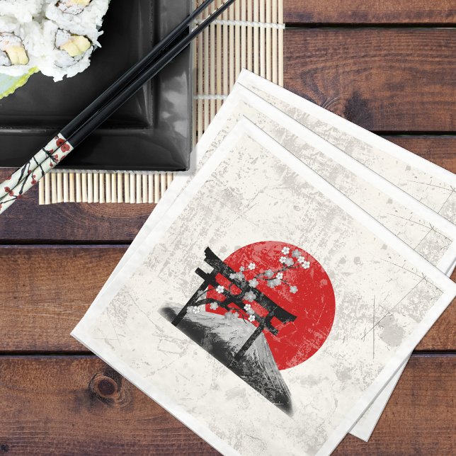 Flag and Symbols of Japan ID153 Napkin (Creator Uploaded)