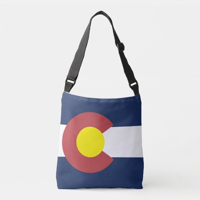 Flag Bag, Colorado Crossbody Bag (Front)