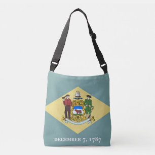 Flag Bag, Delaware Crossbody Bag