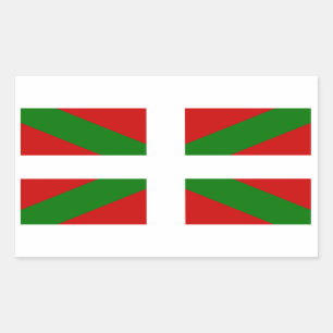 Flag Basque Country euskadi Rectangular Sticker