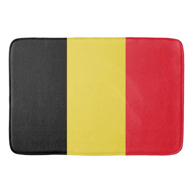 Flag Belgium Tricolor Bath Mat (Front)