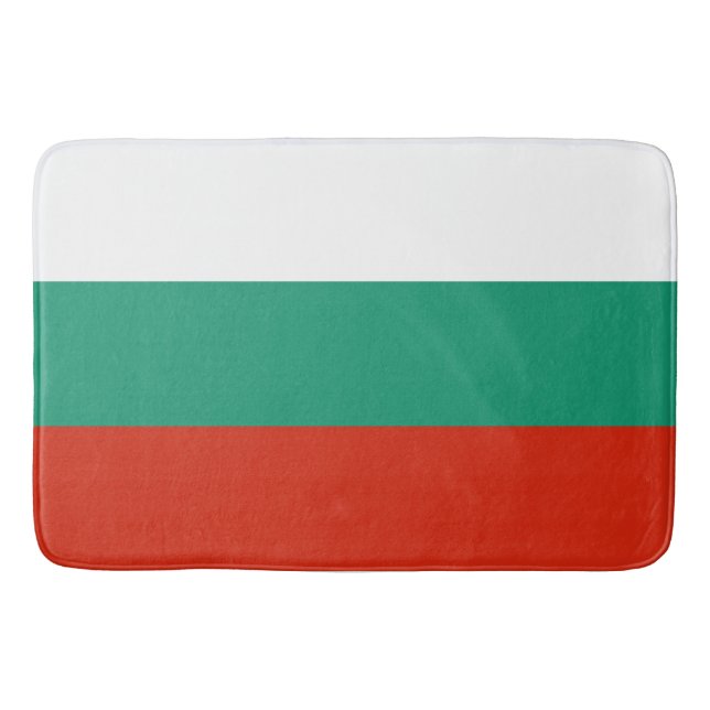 Flag Bulgaria tricolor Bath Mat (Front)