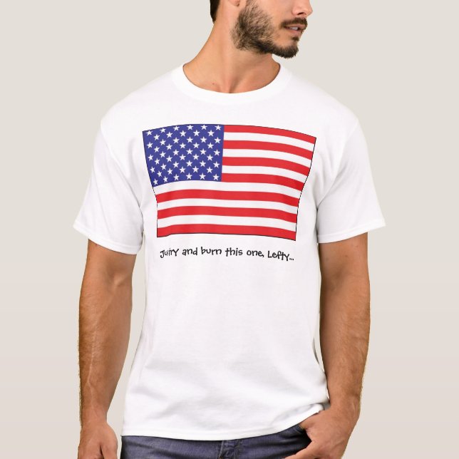 Flag burner T-Shirt (Front)