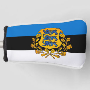 Flag/ coat of arms of Estonia Golf Head Cover