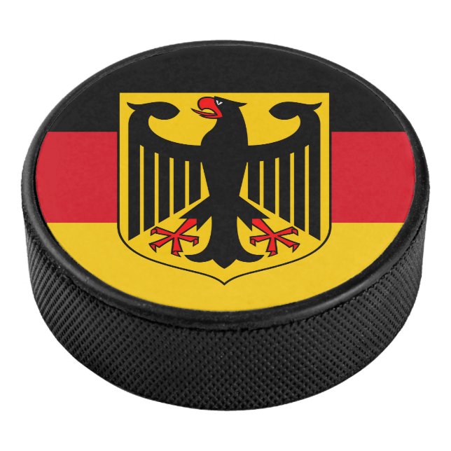 Flag/ coat of arms of Germany Hockey Puck (3/4)
