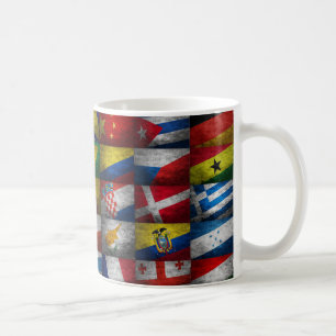 Flag collection coffee mug