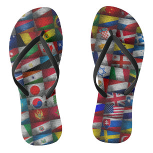 Flag collection flip flops
