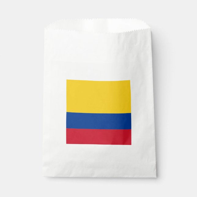 Flag: Colombia Favour Bags (Front)
