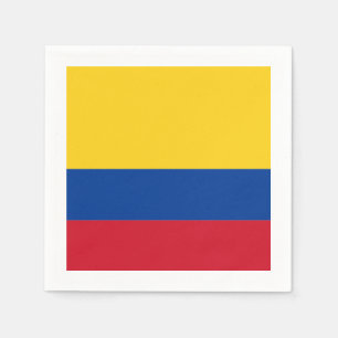 Flag: Colombia Napkin