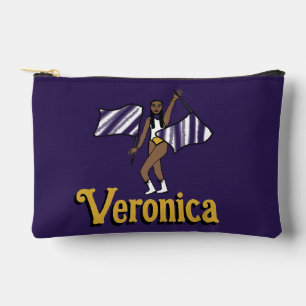 Flag / Colour Guard Accessory Bag Purple/Yellow