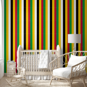 Flag Colours of St. Kitts Wallpaper