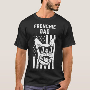 Flag Cool French Bulldog T-Shirt