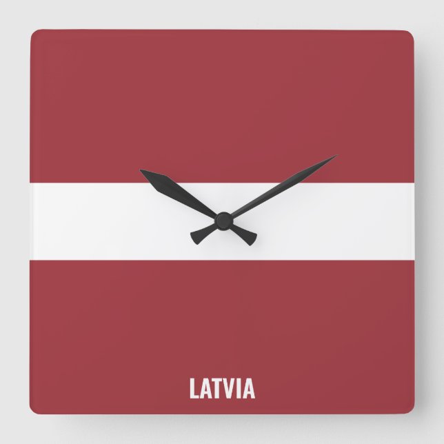  Flag Dazzling Patriotic Square Wall Clock (Front)