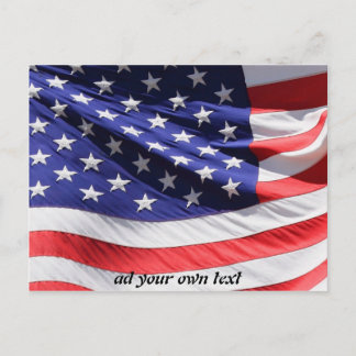 Flag design postcard