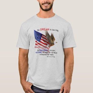 Flag & Eagle Donald J Trump Quote T-Shirt