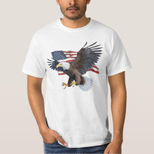 Flag/Eagle - T-Shirt