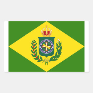 Flag Empire Rectangular Sticker