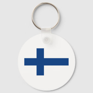 Flag Finland Key Ring