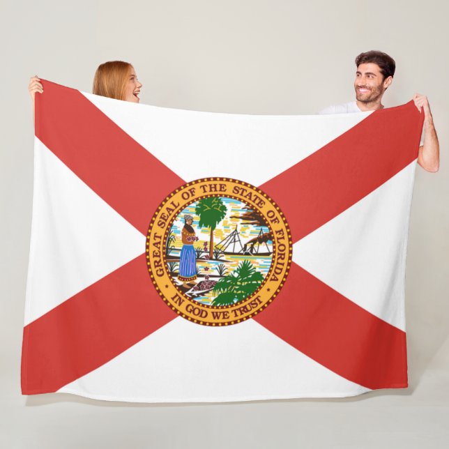 Flag Fleece Blanket (In Situ)