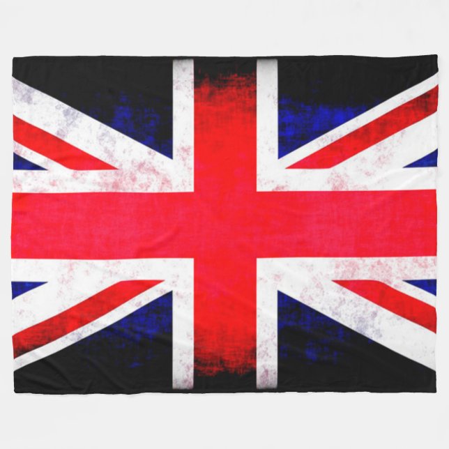 Flag Fleece Blanket (Front (Horizontal))