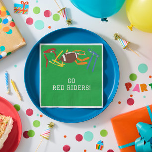 Flag Football Banquet End of Season Party Napkin