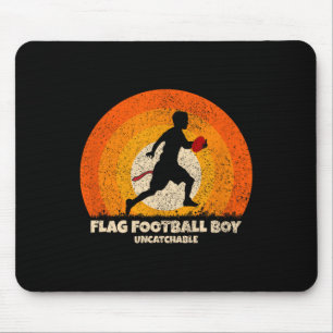 Flag Football Boy Uncatchable Flag Football  Mouse Mat