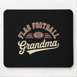 Flag Football Grandma Design Mouse Mat