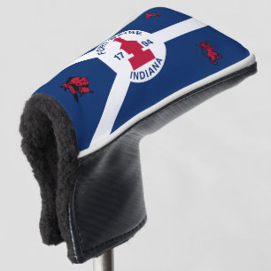 Flag Fort Wayne, Indiana Golf Head Cover