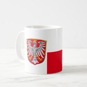 Flag Frankfurt Main city germany symbol emblem Coffee Mug