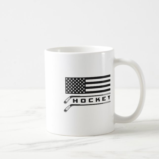 Flag Hockey Apparel - Hockey  Coffee Mug (Right)