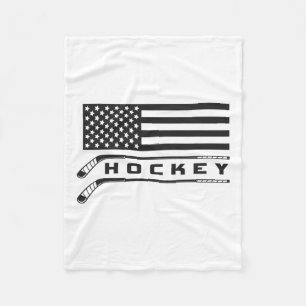 Flag Hockey Apparel - Hockey Fleece Blanket