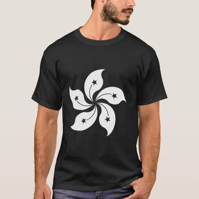 Flag Hong Kong Kongese Flags T-Shirt (Front)