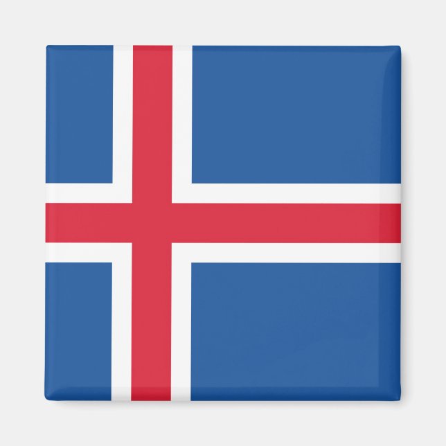 Flag Iceland Magnet (Front)
