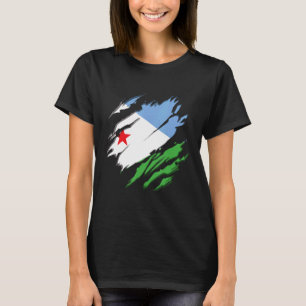 Flag Identity Pride Heritage Djibouti T-Shirt