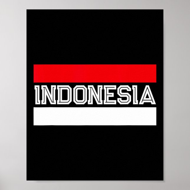 Flag Independence Day Indonesian  Poster (Front)