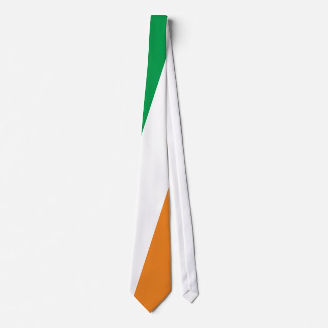 flag Ireland Eire Tie (Front)
