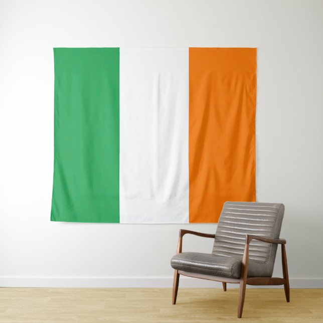 Flag Ireland Tricolor Tapestry (In Situ (Horizontal))