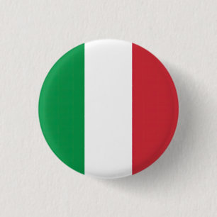 Flag Italy Tricolor 3 Cm Round Badge
