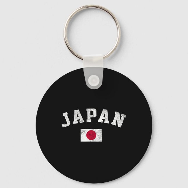 Flag Japan Pride Roots Independence Day  Key Ring (Front)