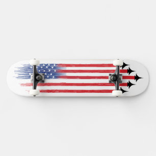 Flag Jets  Skateboard