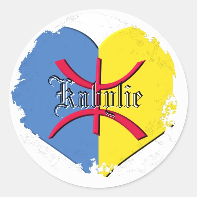 Flag Kabylia sticker (Front)