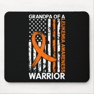 Flag Leukaemia Awareness Month Us American For Gra Mouse Mat