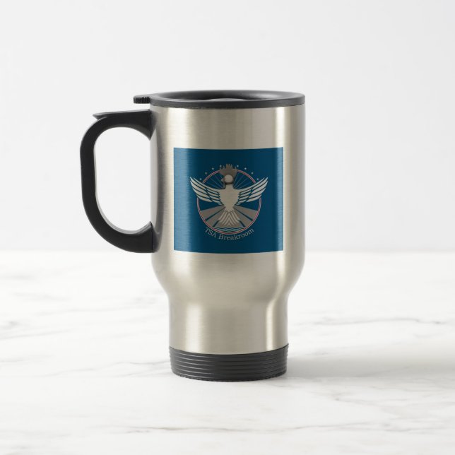 Flag Logo Travel Mug (Left)