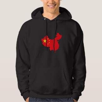 Flag Map of the People's Republic of China Hoodie