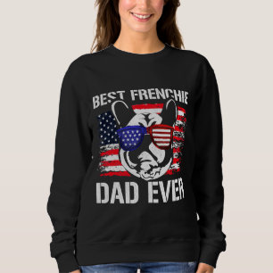 Flag Men French Bulldog Sweatshirt